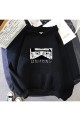 Anime Kakashi Eyes Kapşonlu Sweatshirt