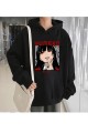 Anime Kakegurui Yumeko Kapşonlu Sweatshirt