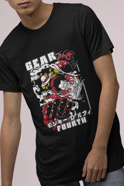 Anime Luffy Gear 4 Tişört