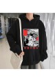 Anime Pain Kapşonlu Sweatshirt