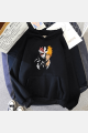 Bleach İchigo Hollow Siyah Kapşonlu Sweatshirt