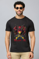 Deadpool And Wolverine Wars Siyah T-shirt