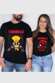 Deadpool ve Wolverine 2024 Film T-shirt Seti