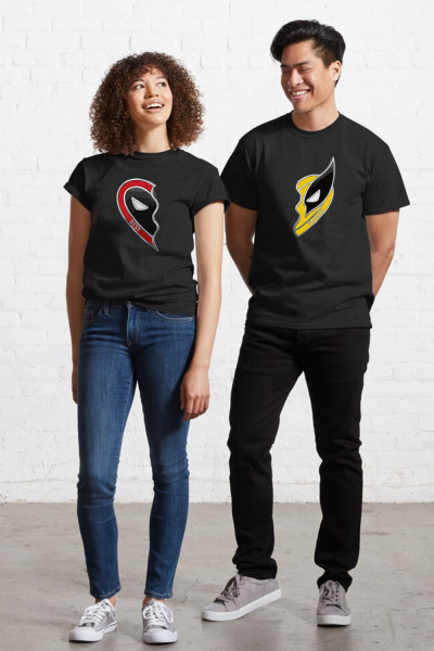 Deadpool & Wolverine Bff T-shirt Seti