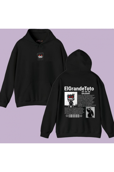 ElGrandeToto Salgoat Siyah Sweatshirt Hoodie