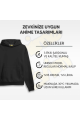 Fushiguro Toji Behind Kapşonlu Sweatshirt