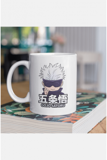 Gojo Satoru Chibi Kupa Bardak