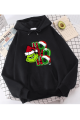 Grinch Hohoho Yenı Yıl Kapşonlu Sweatshirt