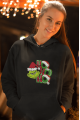 Grinch Hohoho Yenı Yıl Kapşonlu Sweatshirt