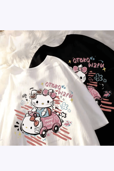 Hello Kitty Car Tişört