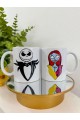 Jack And Sally Couple Kupa Bardak Seti