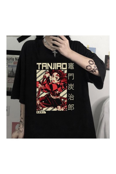 Kimetsu No Yaiba - Tanjiro Tişört
