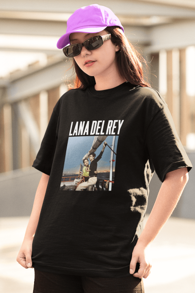 Lana Del Rey Siyah Tişört
