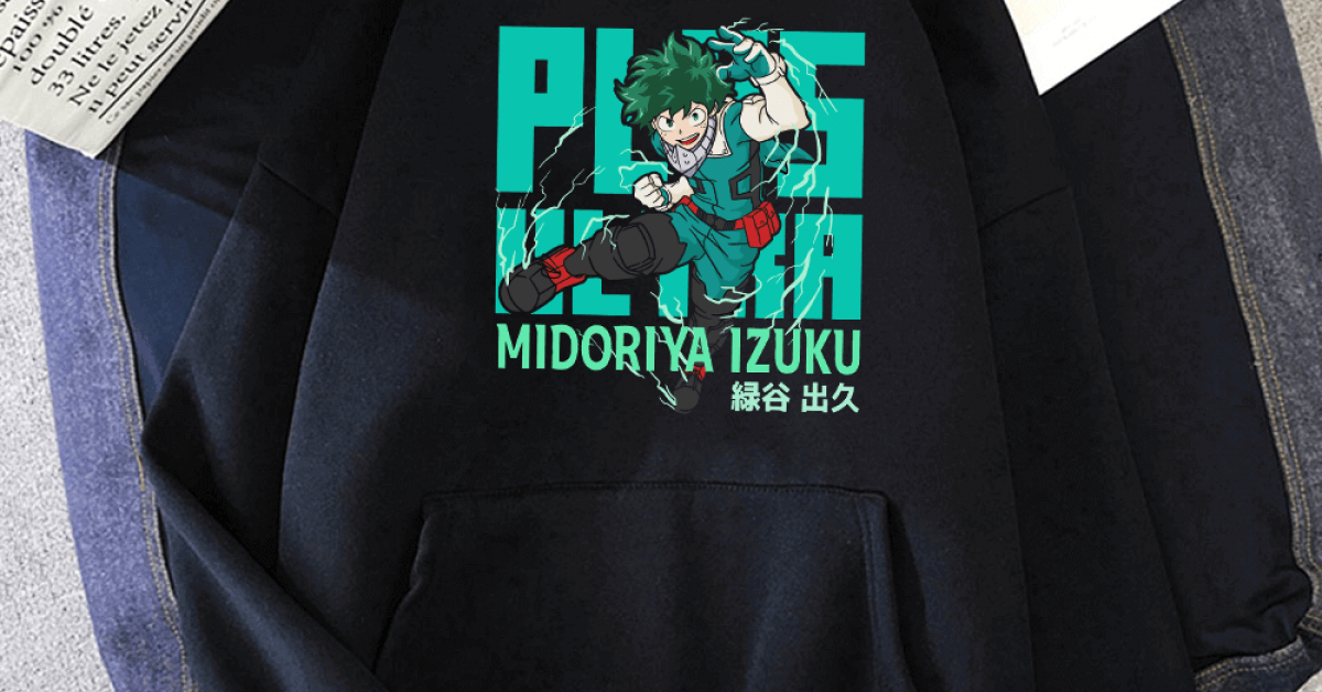 Deku sweatshirt outlet