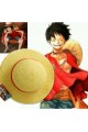 One Piece Cosplay - Luffy Hasır Şapkası