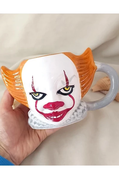 Pennywise Tasarım 3D Kupa Bardak