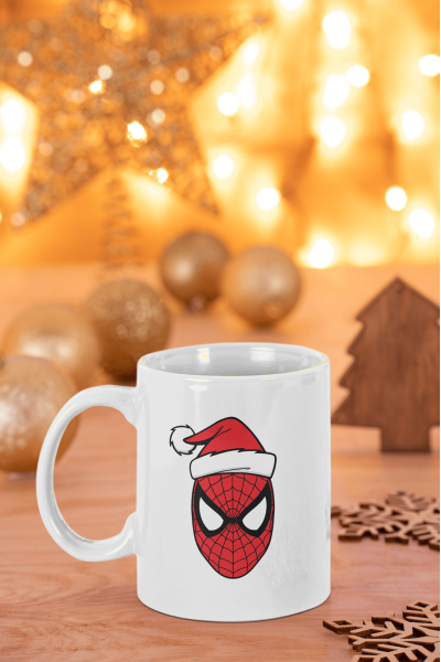 Spiderman Merry Christmas Kupa Bardak