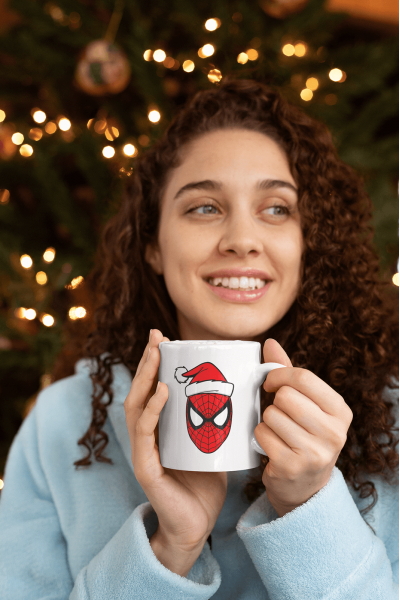 Spiderman Merry Christmas Kupa Bardak