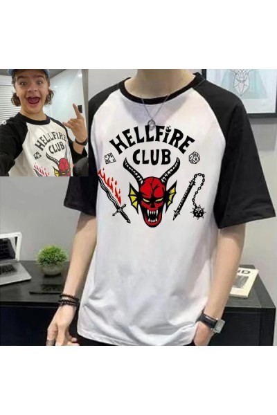 Stranger Things Hellfire Club Unisex Tişört