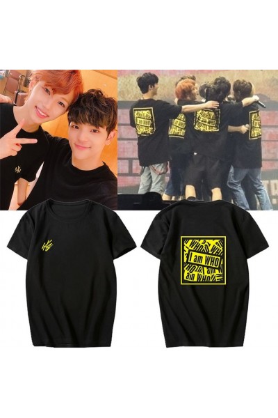 Stray Kids I Am Who Siyah T-shirt