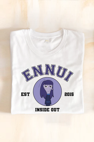 Ters Yüz Can Sıkıntısı Ennui T-shirt