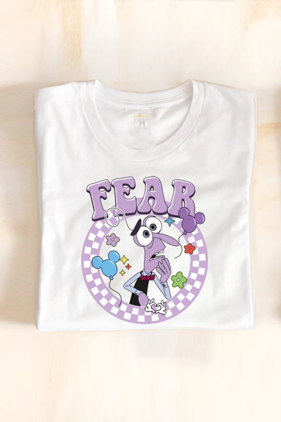 Ters Yüz Korku Fear T-shirt 