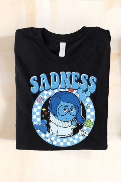 Ters Yüz Üzüntü Sadness T-shirt